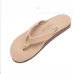 Rainbow double layer arch sandals